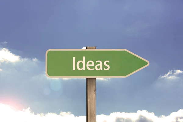 Idea sign — Stock Photo, Image