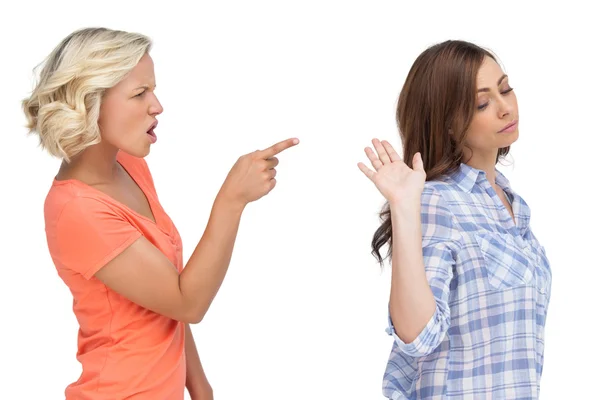 Two friends arguing — Stock Photo, Image