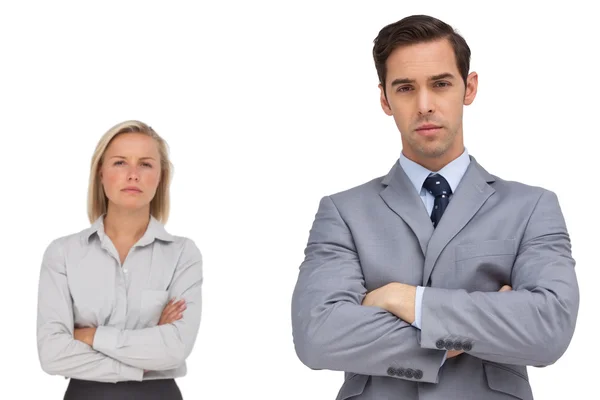 Business co workers standing together — Stock Photo, Image