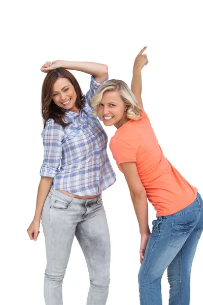 Mujeres bailando juntas — Foto de Stock