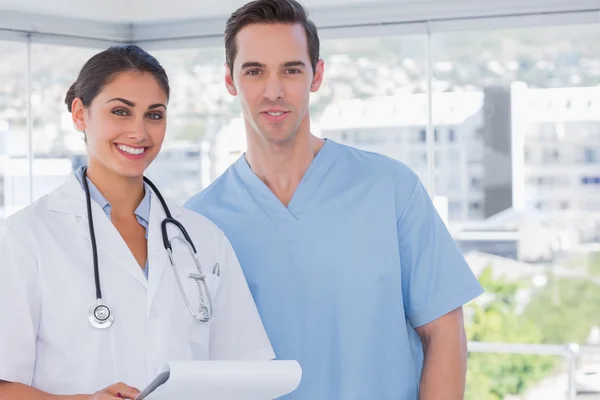 Medical staff standing together — Stock Photo, Image