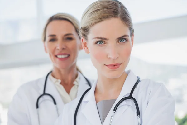 Attractive doctors standing together — Stock Photo, Image