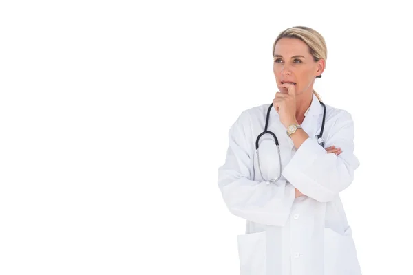 Doctor thinking — Stock Photo, Image