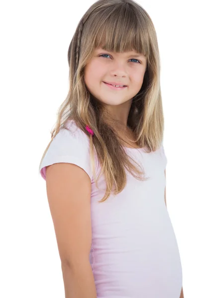Beautiful little girl smiling — Stock Photo, Image