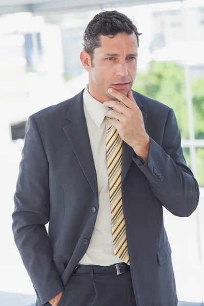 Businessman thinking — Stock Photo, Image