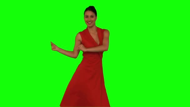 Sensual mujer bailando — Vídeos de Stock