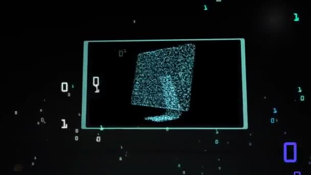 Bilgisayar bilimi durumların animasyon — Stok video