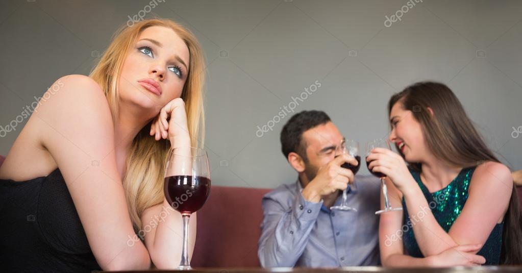 Weiblich flirten