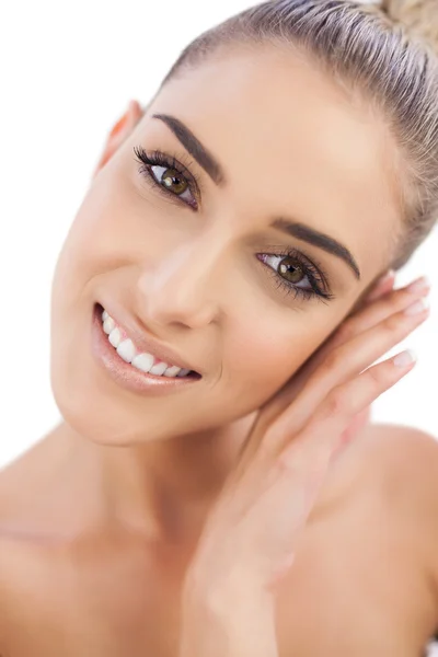 Stylish woman looking at camera — Stock Photo, Image