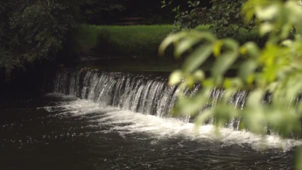 Video de cascada idílica — Vídeo de stock