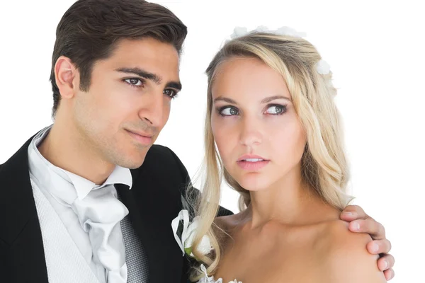 Attractive married couple posing — Stock Photo, Image