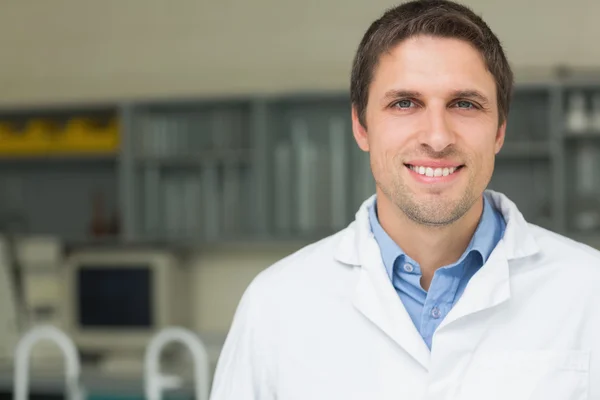 Close-up portrait of a smiling male doctor — Stock Photo, Image