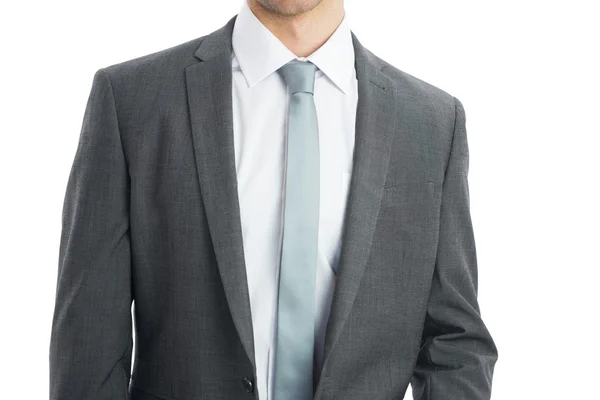 Mid section of businessman wearing suit — Stock Photo, Image