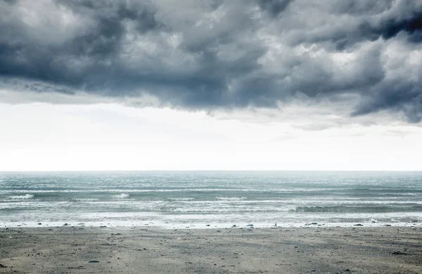 Bewölkte Landschaft Hintergrund — Stockfoto