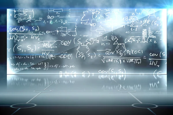 Math equation background — Stock Photo, Image