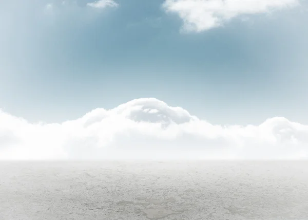 Molnigt himmel bakgrund — Stockfoto