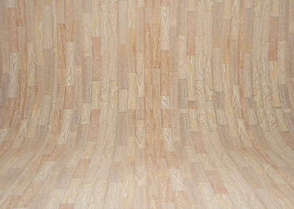 Zakrzywione pokoju drewniane — Zdjęcie stockowe