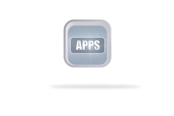 Banner de aplicaciones en pantalla abstracta — Foto de Stock