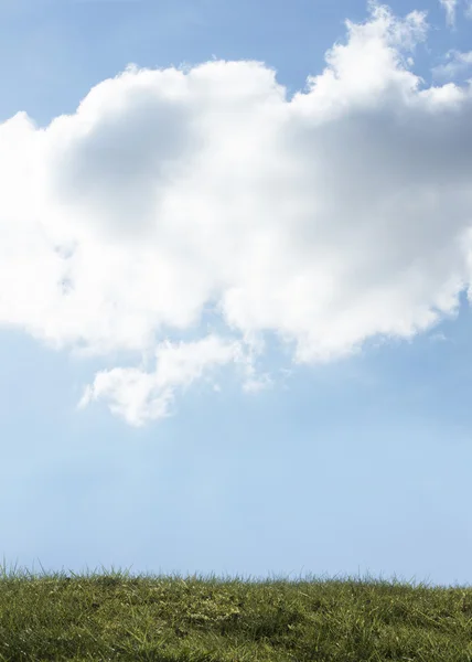 Fundo céu nublado — Fotografia de Stock