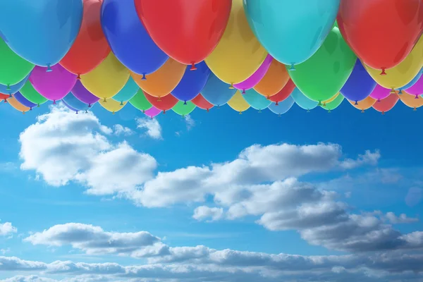 天空中的气球 — 图库照片