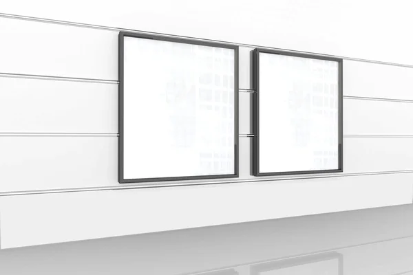 Display in white room — Stock Photo, Image