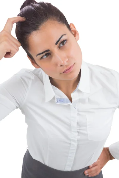 Focused businesswoman — Stock Photo, Image