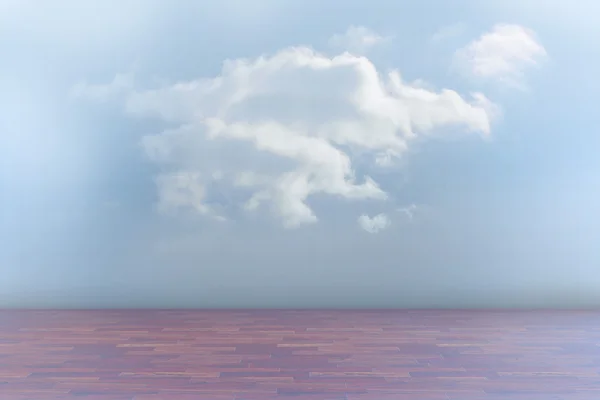 Clouds in a room — Stock Photo, Image