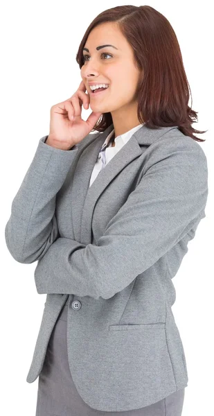 Happy businesswoman — Stock Photo, Image