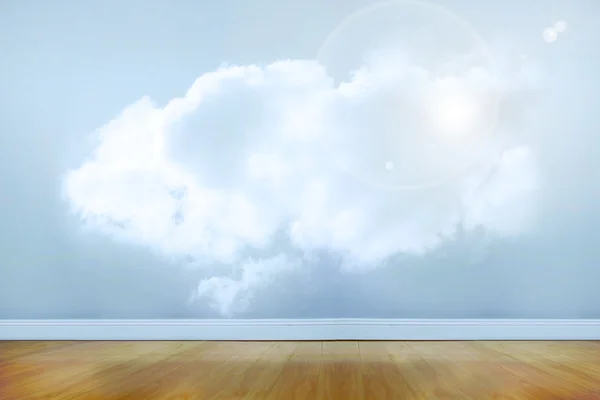 Clouds in a room — Stock Photo, Image