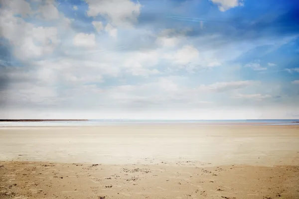 Pejzaż spokojny plaży — Zdjęcie stockowe