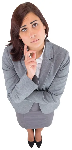 Worried businesswoman — Stock Photo, Image