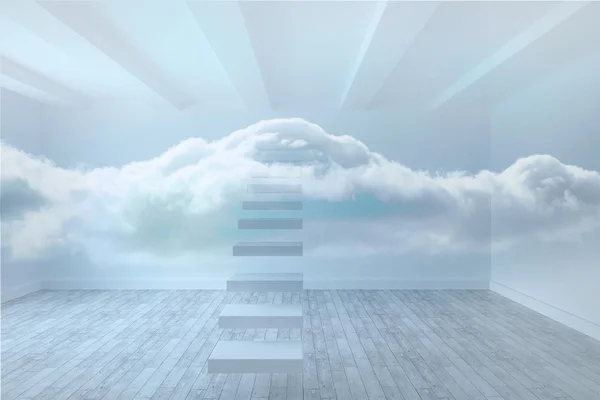 Clouds in a room — Stock Photo, Image