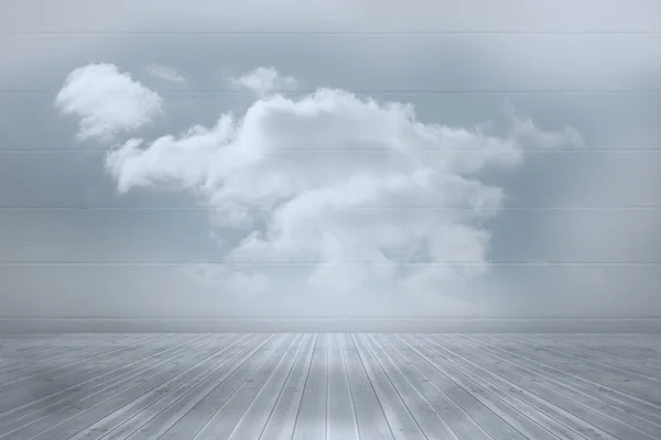 Облака в комнате — стоковое фото