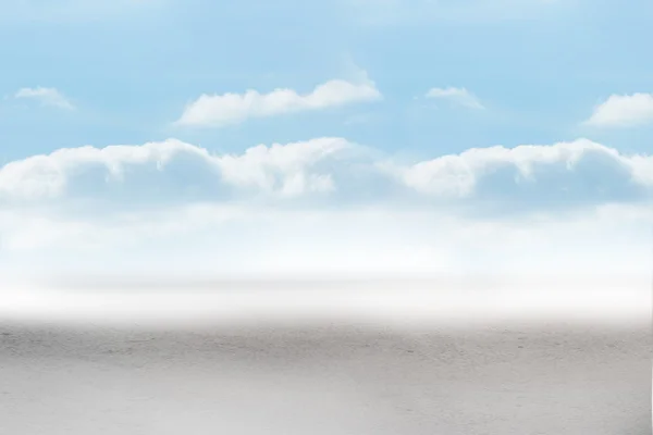 Cloudy landscape background — Stock Photo, Image