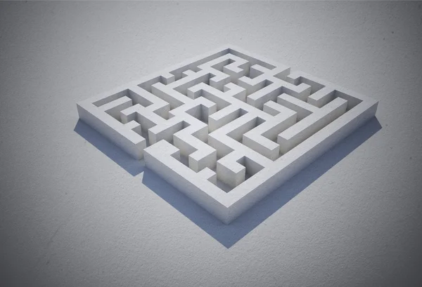 Maze puzzle — Stock Photo, Image