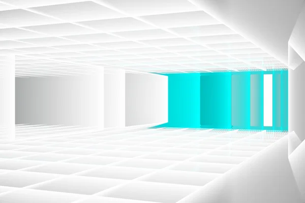 Abstrakter weißer Raum — Stockfoto