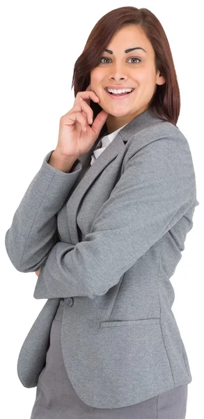 Happy businesswoman — Stock Photo, Image