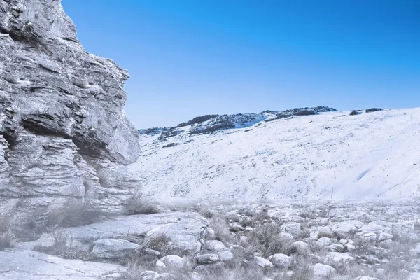 Montañas nevadas — Foto de Stock