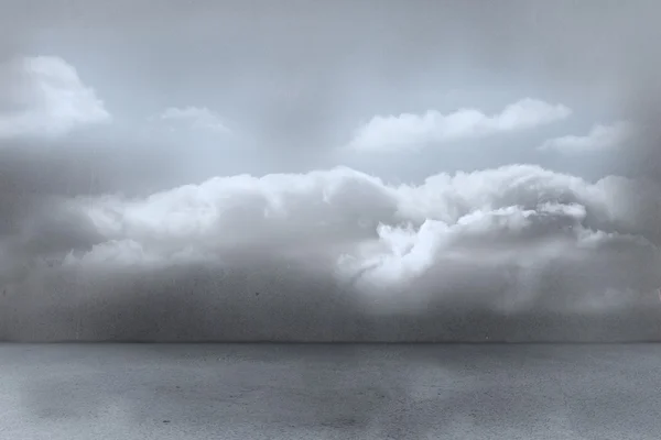 Wolken in einem Raum — Stockfoto