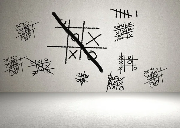 Tic tac toe — Stock Photo, Image