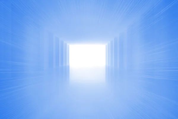 Bright blue room — Stock Photo, Image