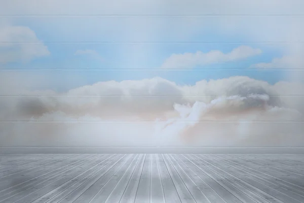 Clouds in a room — Stock Photo, Image