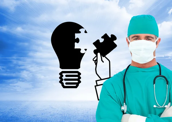 Ambitny chirurg — Zdjęcie stockowe