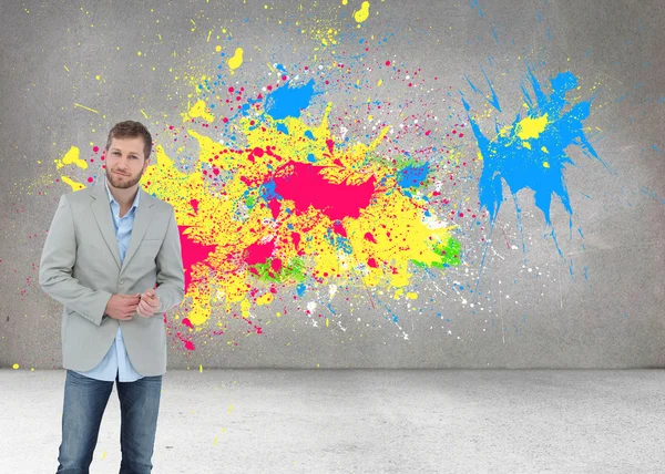 Suave man in a blazer — Stock Photo, Image