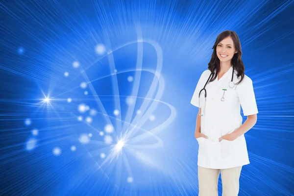 Confident female doctor — Stock Photo, Image