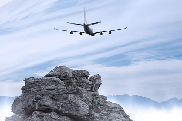 Composite image of rocky landscape — Stock Photo, Image