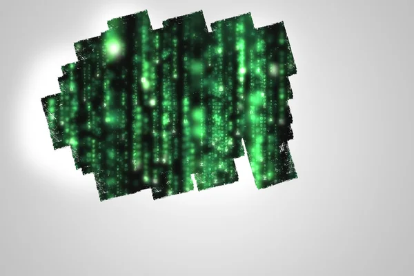 Weergeven op muur tonen matrix — Stockfoto