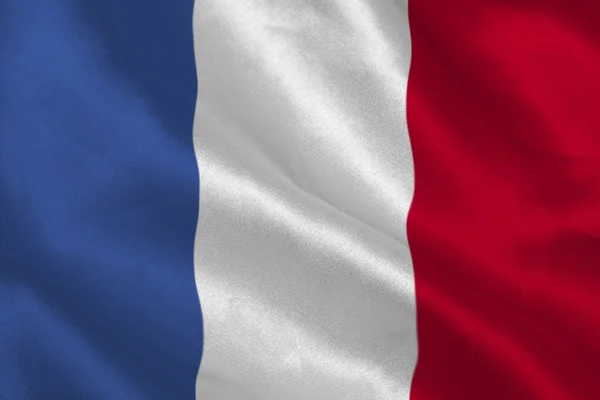 Bandeira francesa — Fotografia de Stock