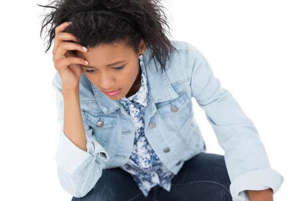 Sad young woman — Stock Photo, Image