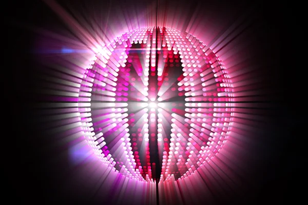 Cool disco ball design — Stock Photo, Image